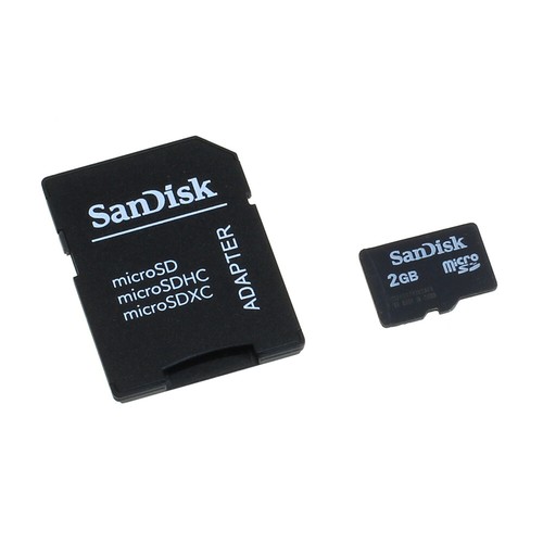 Scheda memoria sandisk 2 - memoria, sd