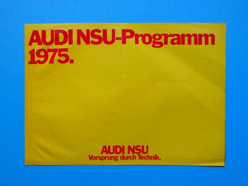 Brochure audi nsu 50 - -,